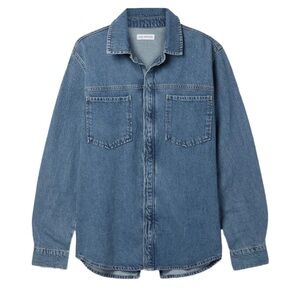 GOOD AMERICANDenim Split Shirt Size 3